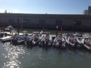 The race committee boats 