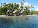 At the south pass on Fakarava there are huts for the divers to stay at