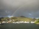 rainbow while still on the dock