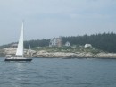 Leaving Boothbay 082211
