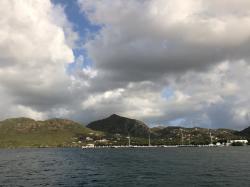 One last look at Falmouth Harbor leaving Antigua, on May 31st 