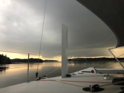 The unique, if "darker" beauty of certain squalls in Maine.