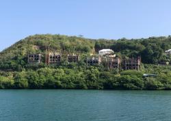 The skeletal abandoned development project: Port Egmont, Grenada