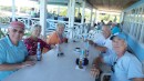 Exuma Yacht Club with friends on Phase II and First Edition