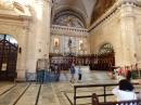 The nave of the church.: People are allowed to worship but no services can be conducted.