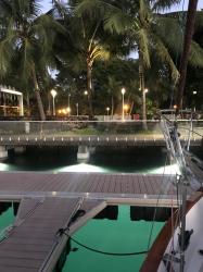 Underdock lights in Marina Papette: new docks since 2016-no med tie needed
