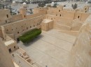 The inner courtyard of the Ribat (fortress) of Monastir Tunisia