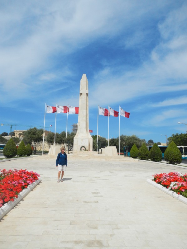 Plaza commenmorating Malta
