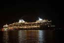 Cruise Ship at night