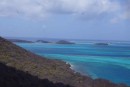 View of Tobago Cays from Mayerau