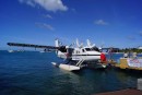Seaplane as Rudolph the Red Nose Reindeer