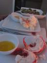 Pre-Anniversary Dinner: Lobster dinner for our Anniversary Eve dinner.