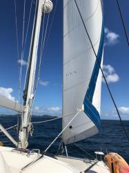 Under sail to Culebra