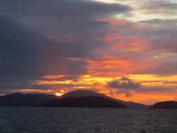 Francis Bay sunset