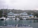 A rainy morning to leave Marigot