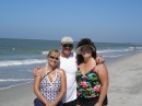 With Dean & Lisa on Captiva beach