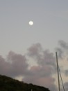 Moonrise at Sunset in The Bight