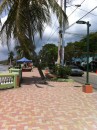 downtown walkway in Vieques