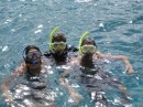 Intrepid snorkels...well two of them anyway!