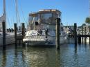 Our slip at Burtons Marina: Annapolis. Loaned to us by cruisers we met at Tangier Island. 