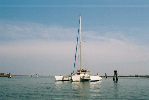 Aqua Blue at Torcello, Venice lagoon.