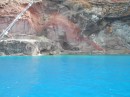 Beautiful rocks and water Ihlas Desertas near Madeira