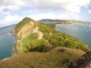 View from the top of Fort Rodney on Pigeon Island