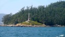 Isla Tomba lighthouse Ria de Pontevedra