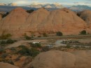 View from above our campsite outside of Moab.