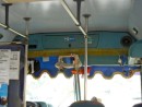 Each bus driver has his own decor.
