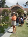 Penny at Balboa park in San Diego