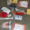 Some of the contents packed in the raft