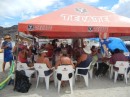 July 4th party in El Burro Cove in Bahia Concepcion.