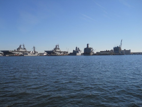 6: Navy ships in Norfolk VA.