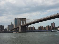 Pont de Brooklin, NYC: Gros traffic, même en pleine pandémie 