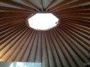 Yurt ceiling
