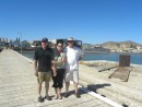 Pat, Christine & Denny on the Turtle Bay dock