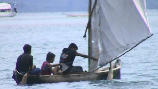 Panama family sailing