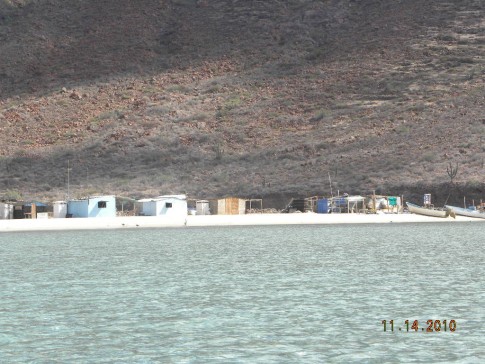 Caleta Partida - fish camp