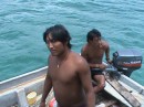 Local fisherman in Las Perlas