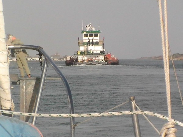 One of many tugs on the ICW.  This one we followed for almost 20 miles,,,