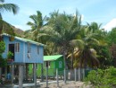 Typical stilt houses, Carriacou