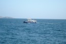 The boat that was supposed to keep in touch when we left Los Testigos