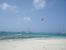 Kite boarding in the Cays 