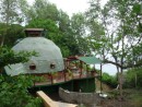 A dome house on Bequia that the boys went to party at after a hard day