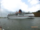 We see many cruise ships.  This is a big attraction. We are photographed a million tmes