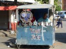 A street workshop in Santa Marta