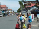 Main street of Bocas Town, Bocas Del Toro, Panama
