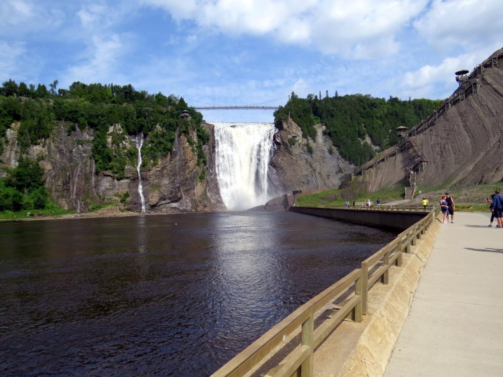 Chute Montmorency, 15 mins from Quebec City.