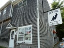 Mystery Book Shop at Hull Cove, near Bar Harbor, Maine, USA where we purchased a book called "Explorations and Adventures in and around the Pacific & Antarctic Oceans" by John S. Jenkins written in 1838 and the edition in our hands is dated 1890 and is in very good shape.